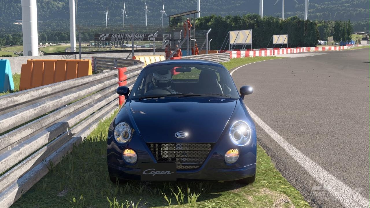 GT7 Circuito. Daihatsu Copen 2002. Original 63CV. 