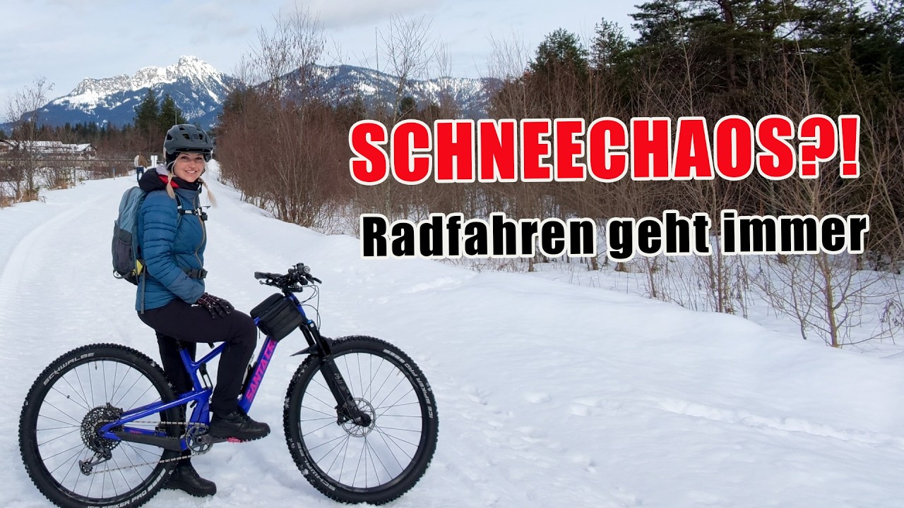 Winter-Biking: Zwischen Traumkulisse und Lawinengefahr 😮‍💨