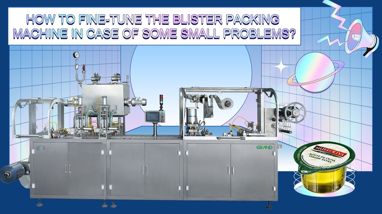 How to Solve and Adjust Blister Cutting Offset Problem Blister Packing Machine #blisterpack