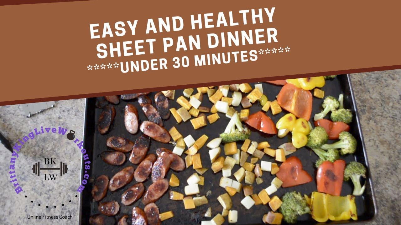 Easy and Healthy Sheet Pan Dinner