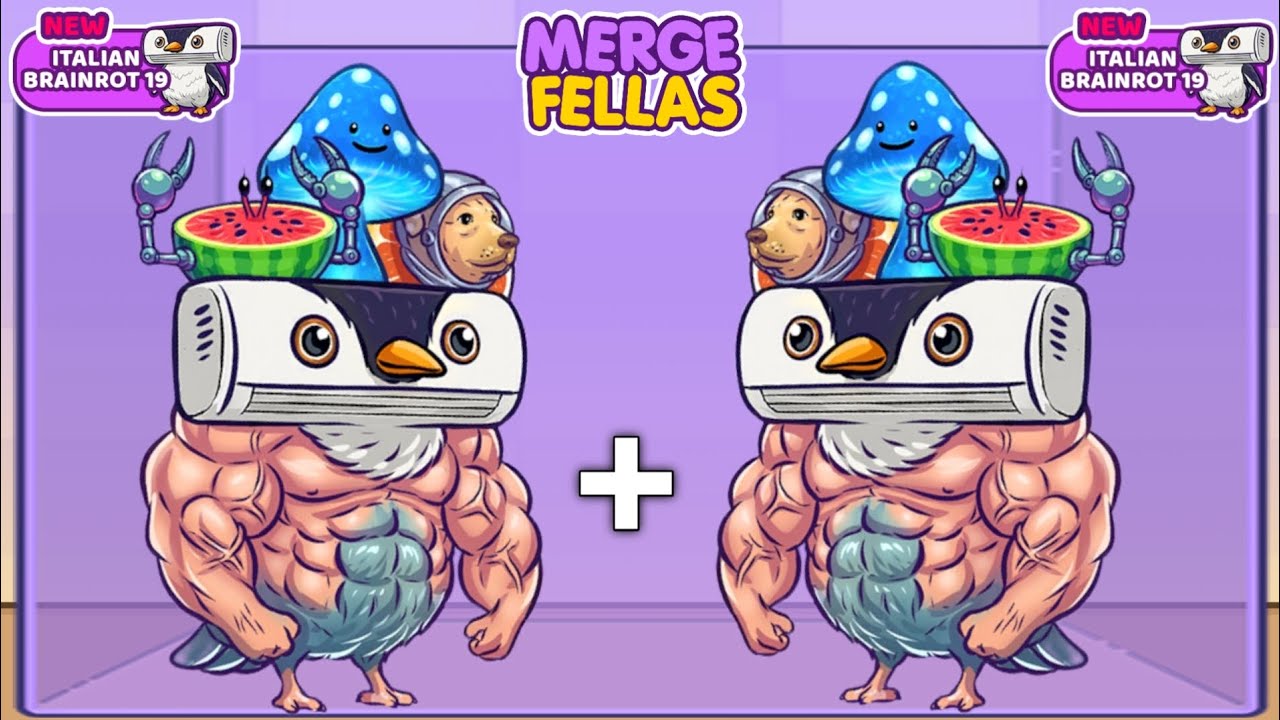 NEW MERGE ANOMALY | MERGE FELLAS ITALIAN BRAINROT 19 ⁉️ NEW UPDATE | BOSS + BOSS #boss #mergefellas