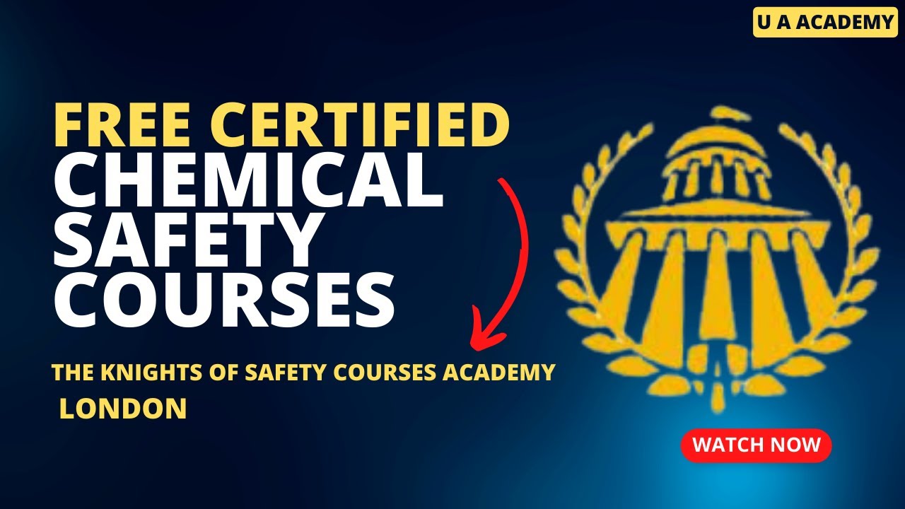 Safety Certificate | Chemistry/Chemical courses | Free Online Course With Certificate | COSHH |