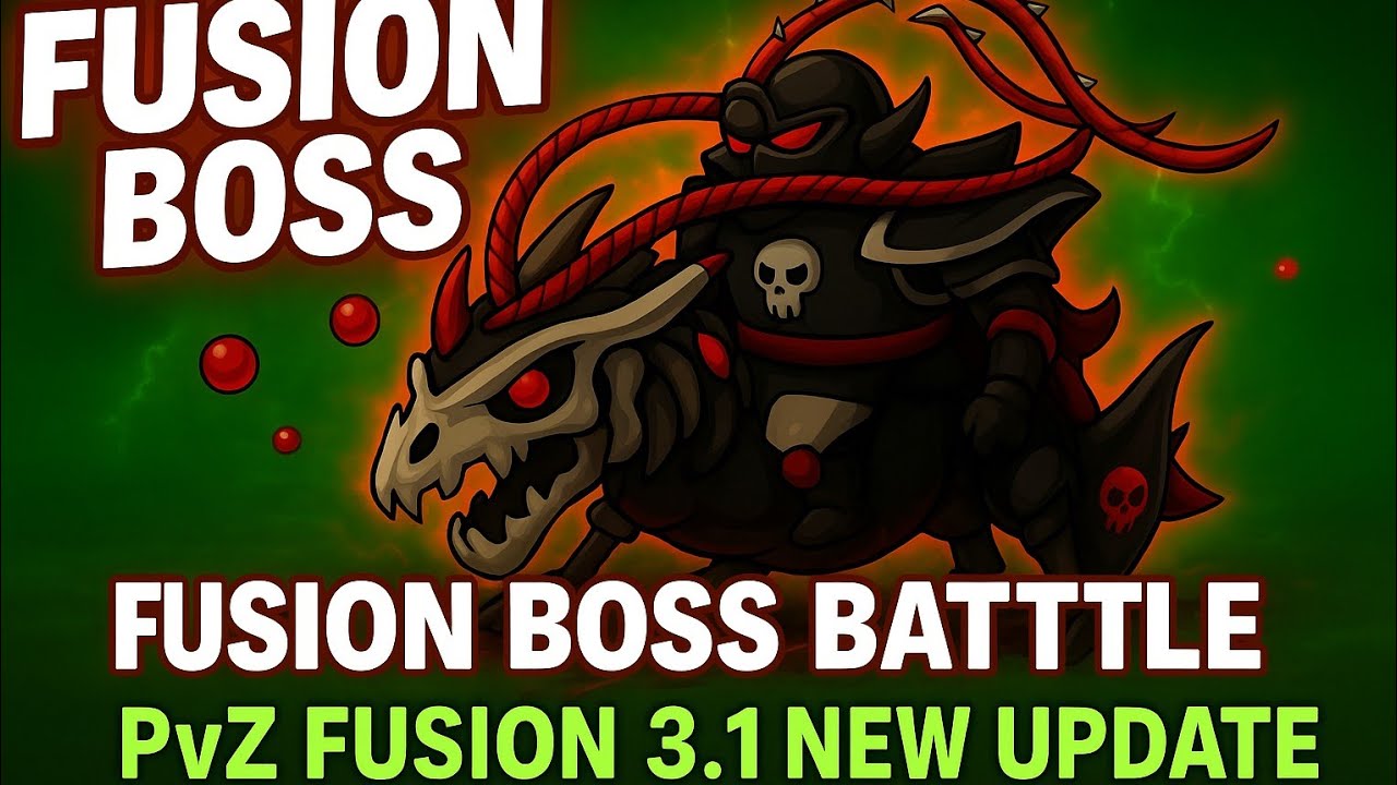 Битва с боссом Fusion: Black Olive Corpse Knight's Revenge Phase Pvz fusion 3.1 New Update