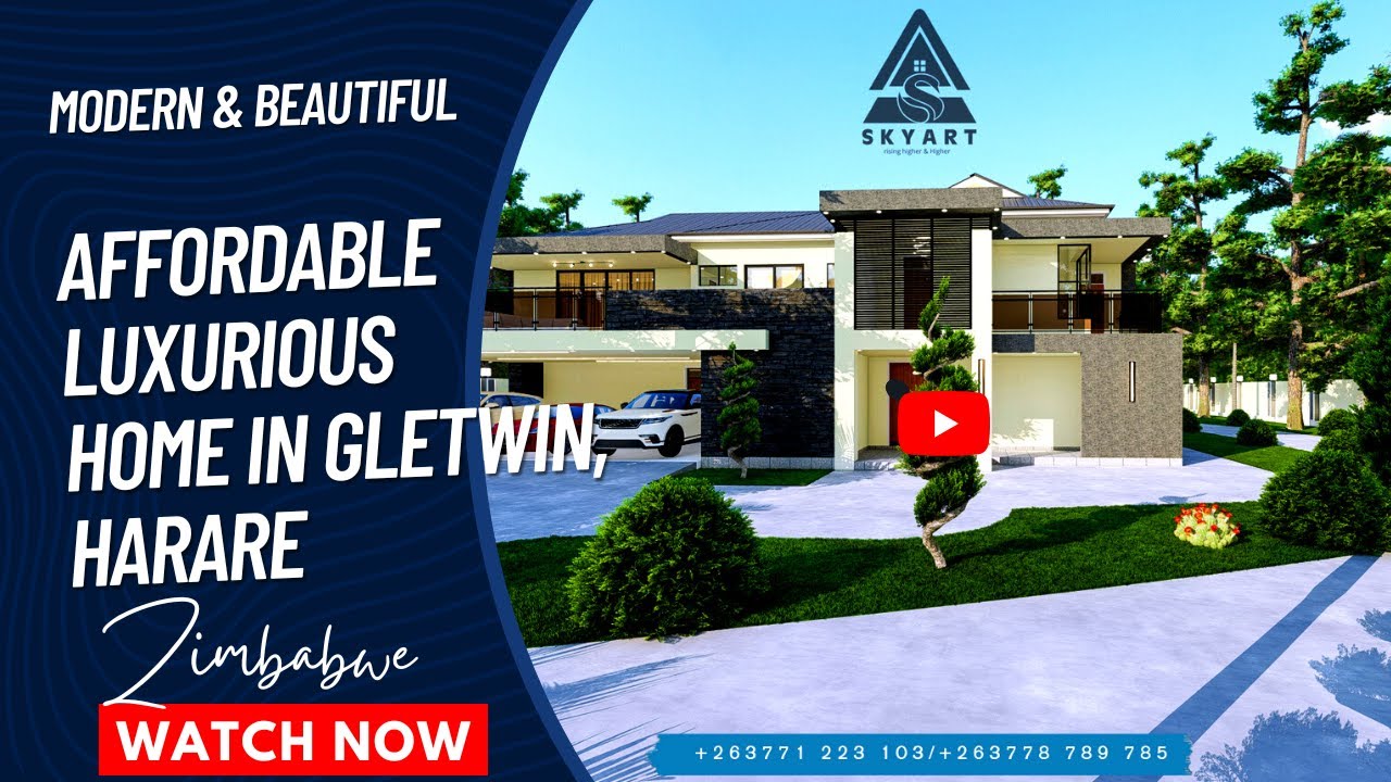 Affordable Luxurious Home Design in Gletwin Harare.