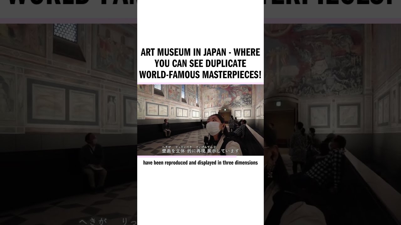 Gigantic Museum in Japan Duplicate world famous masterpieces!