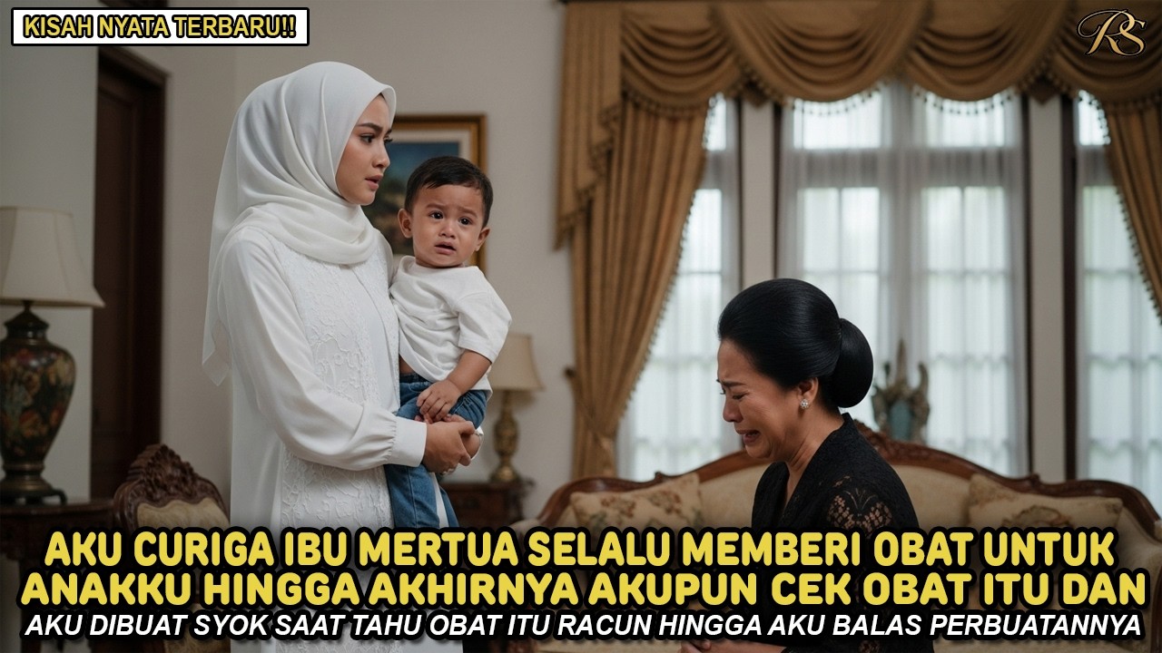 AKU CURIGA IBU MERTUA SELALU MEMBERI OBAT ANAKKU - SAAT AKU CEK AKU TAK MENYANGKA TERNYATA ITU RACUN