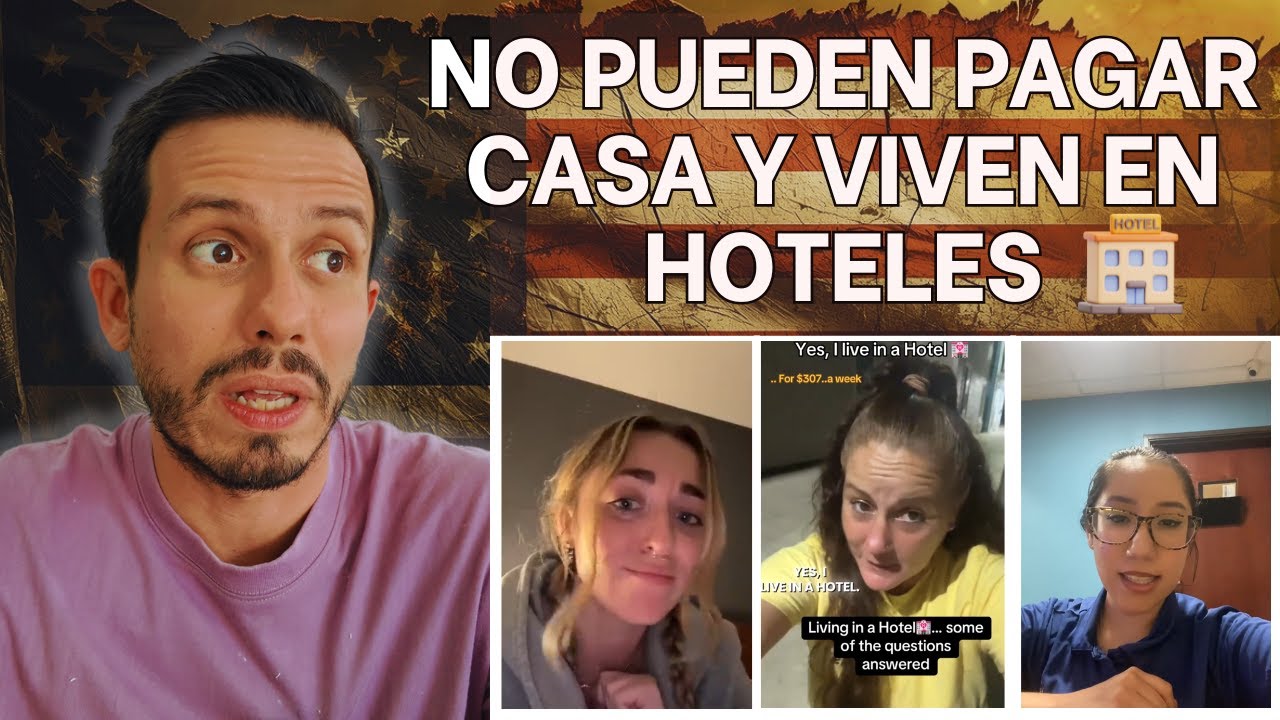 El Nuevo Sueño Americano = VIVIR EN HOTELES (Parece broma)
