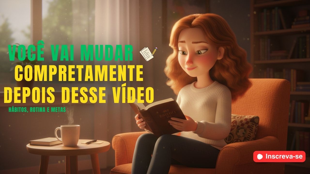 COMO SE TORNAR A MULHER QUE VOCÊ PROMETEU SER EM 2026 (hábitos, rotina e metas)