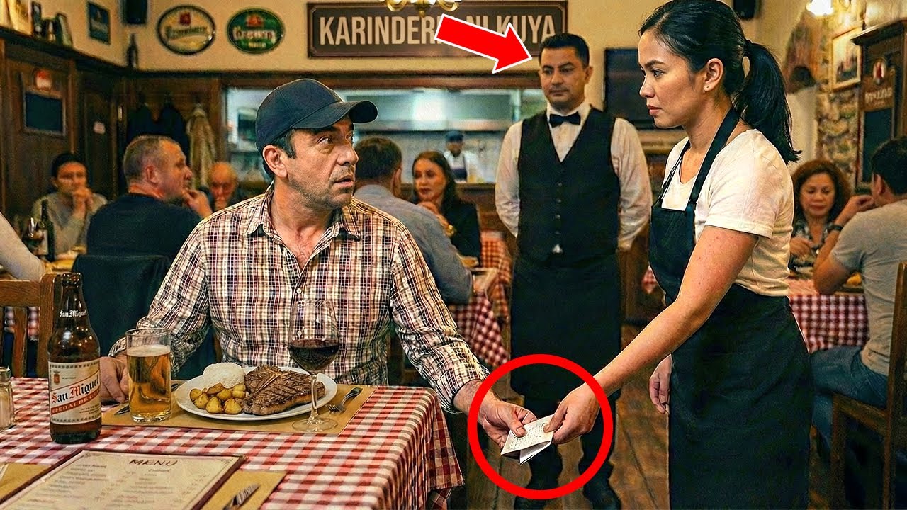 Milyonaryong Naka-disguise Umorder ng Steak — May Iniabot ang Waitress na Papel na Nakagulat