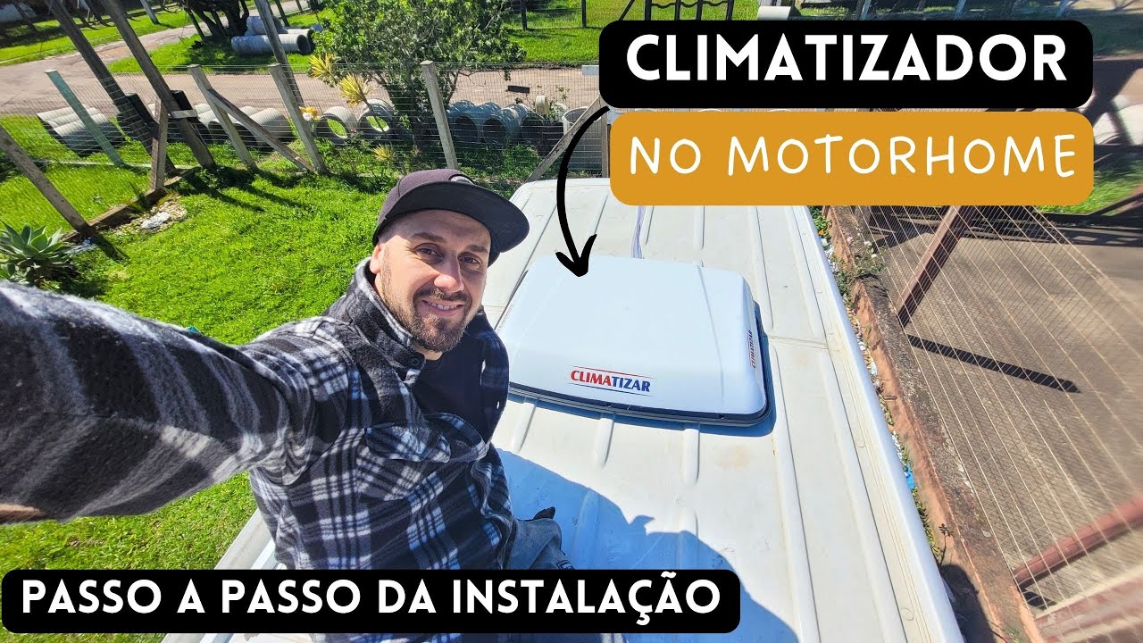 Tudo sobre a instalação do Climatizador no motorhome artesanal | Climatizar Evolve – T5 Ep18