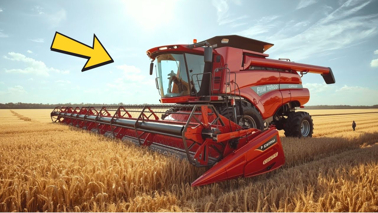 World’s Most AMAZING Combine Harvesters in 2025