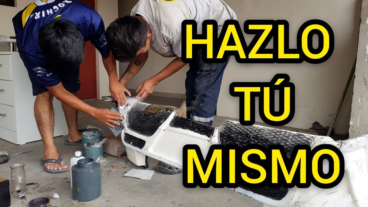 COMO REPARAR EL PARACHOQUE DE TU MOTOTAXI - FÁCIL Y RÁPIDO (PARTE 1)