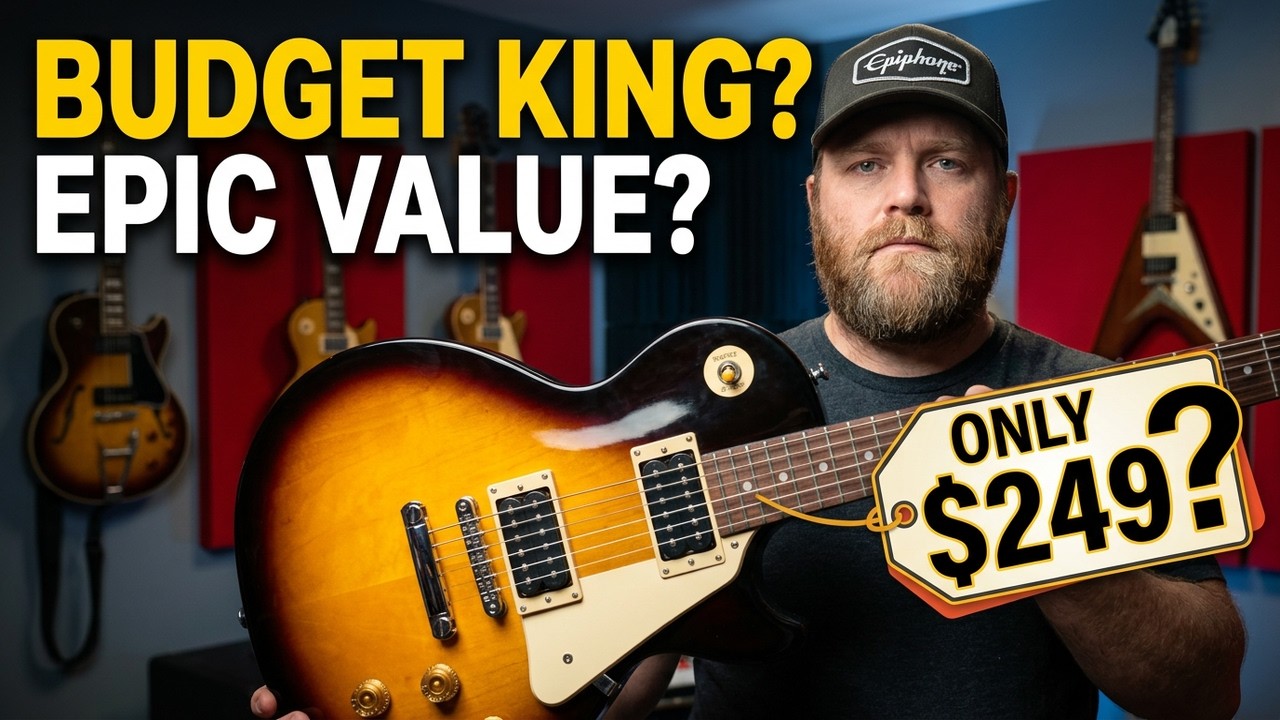Epiphone Les Paul 100 | Unboxing, Review Demo | a great budget guitar