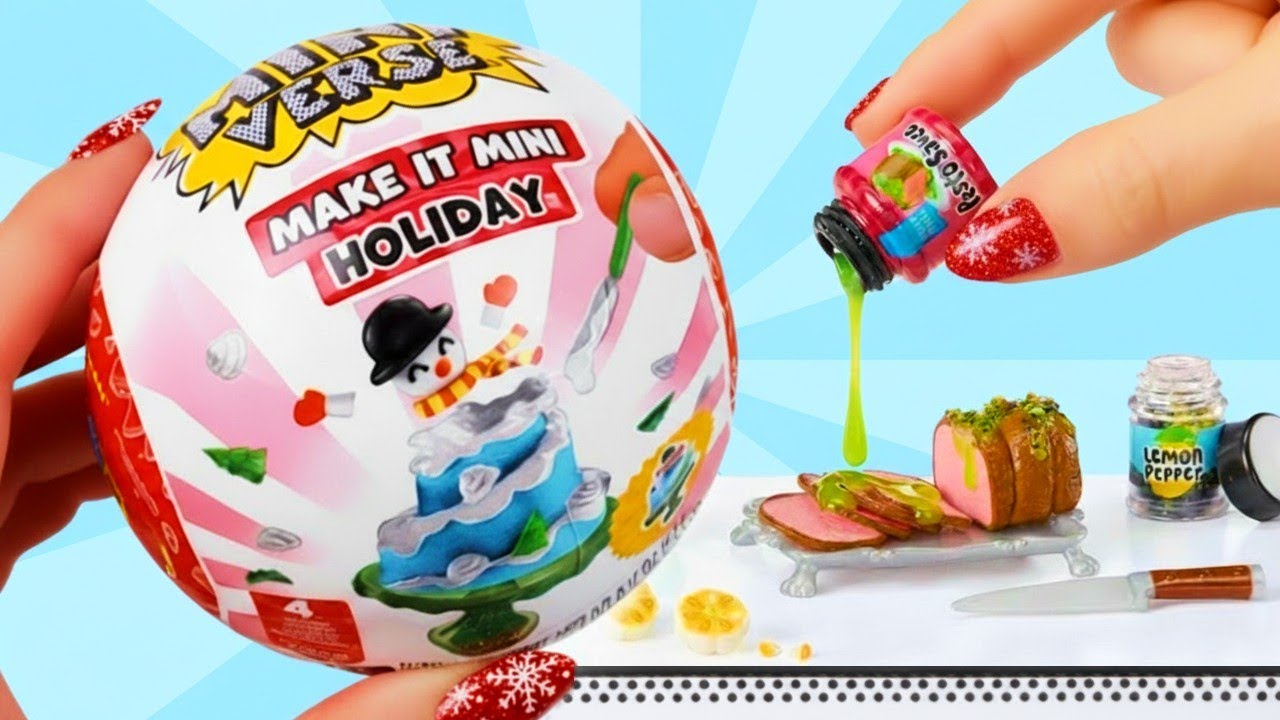 Miniverse Make It Mini Holiday 🎁 Найду ли я УЛЬТРА РЕДКУЮ миниатюру?