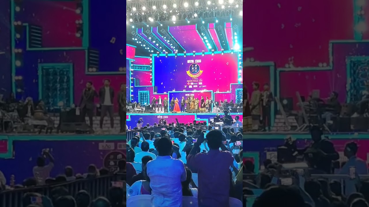 #Saregamapa Live Winner 🏆🏆🏆 Kilmisha # Nehru stadium #singing #Zee Tamil