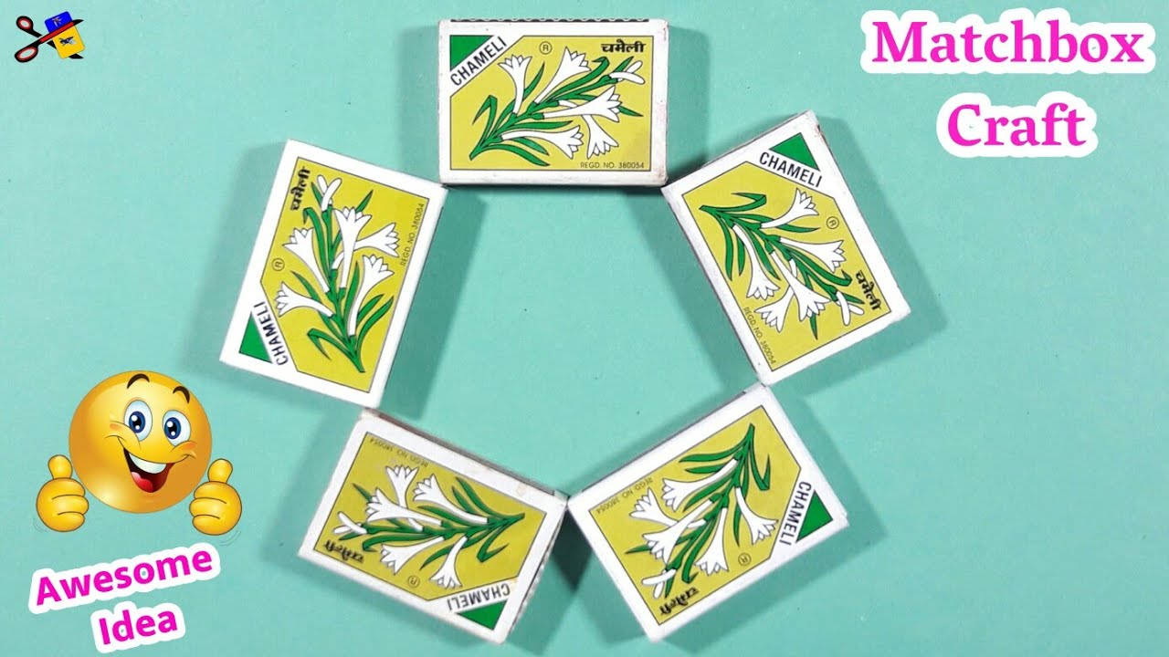 How To Recycle Waste Matchbox | Best Out Of Waste | Matchbox Reuse Idea | Desk Organizer