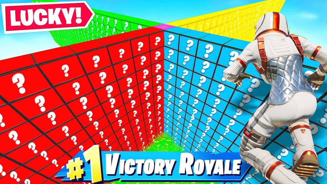 *NEU* Fortnite LUCKY BLOCK WALLS im Gaming Room