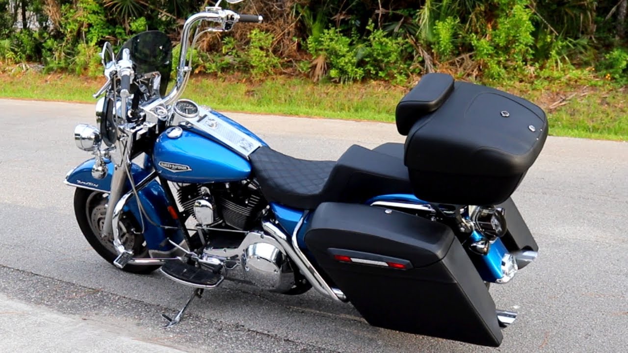 Aftermarket Tour Pack for a Harley Davidson!