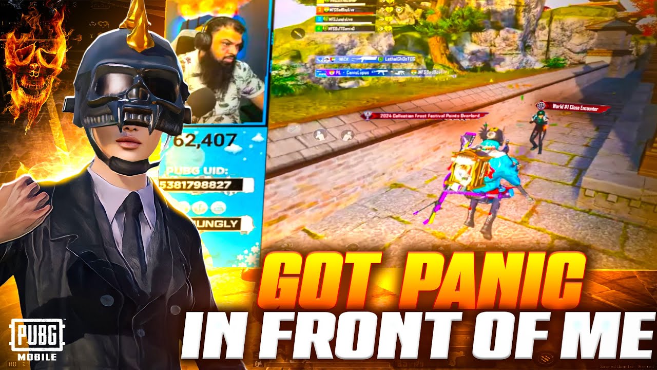 Pro Streamers Got Panic in Front of me☠️🔥 @mfsjungly1  | PL - BHAI1