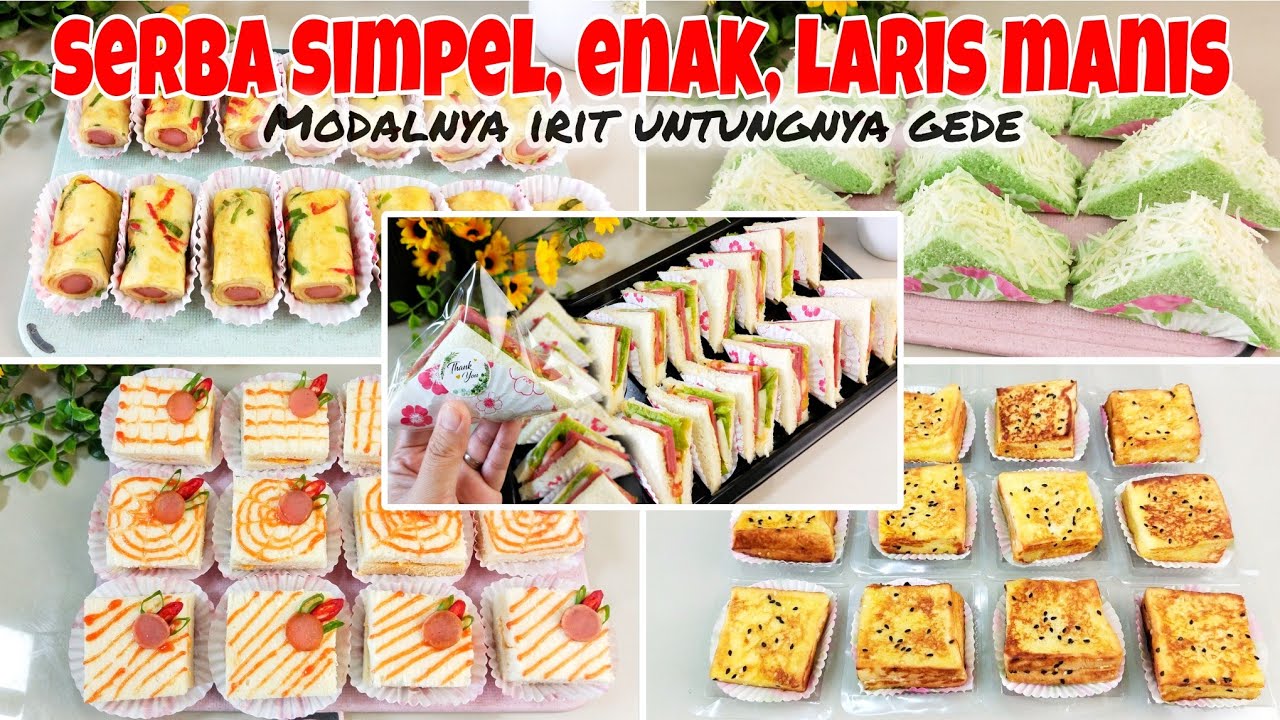 SERBA SIMPEL‼️SUKSES KEBANJIRAN ORDERAN DIRUMAH GEGARA JAJANAN KEKINIAN TERBARU INI