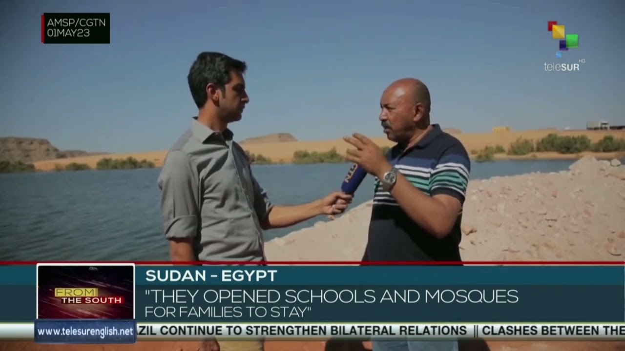 Thousands flee fighting in Sudan across Egypt border