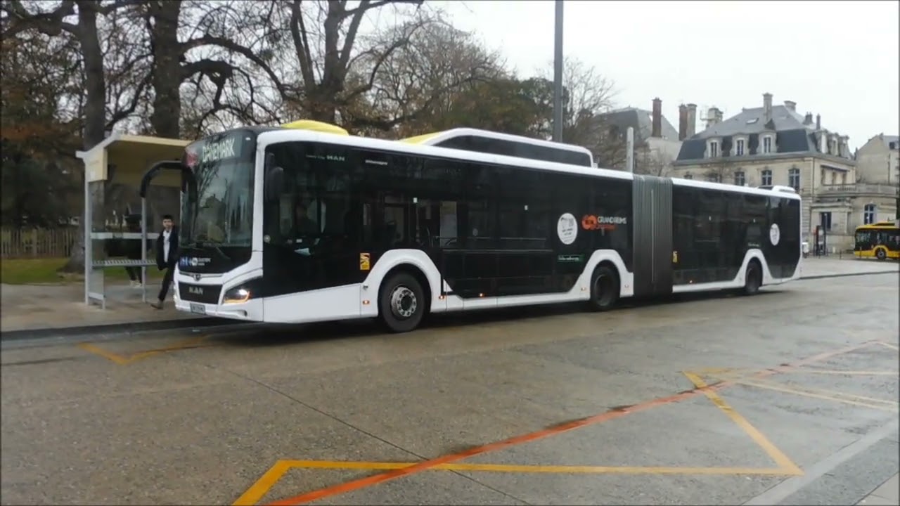 GRM Passages Bus à Gare Centre (30/01/2026)