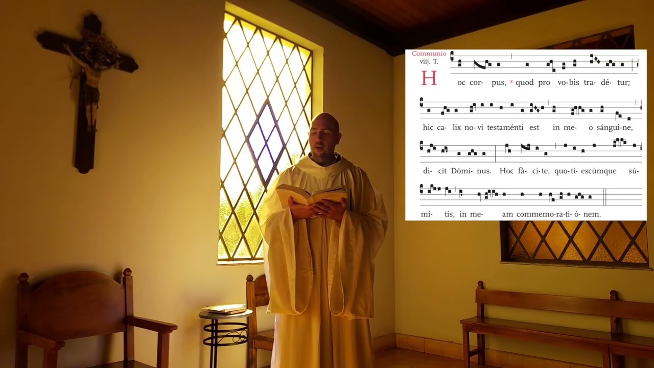 CCP: Quadragesimæ VI: Missa Vespertina in Cena Domini: Communio Hoc corpus