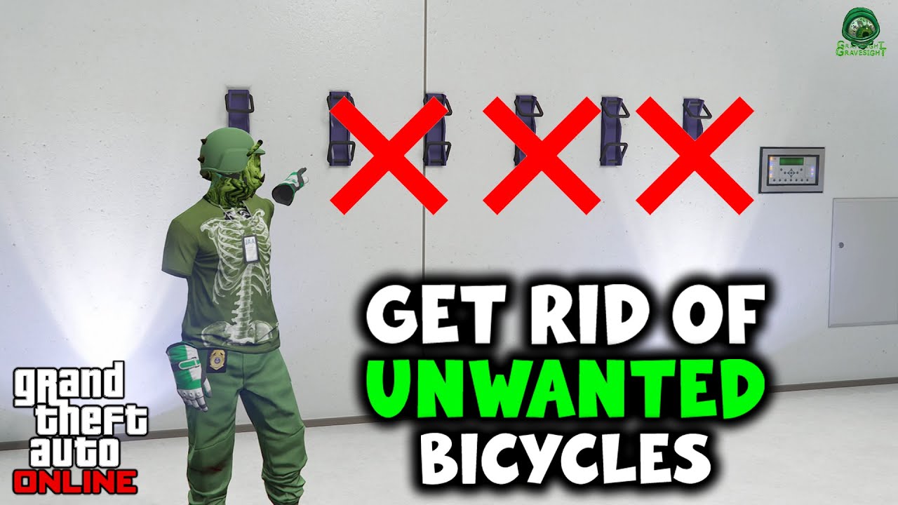 How to Get Rid of Unwanted Bicycles 🚳 | GTA Online Help Guide