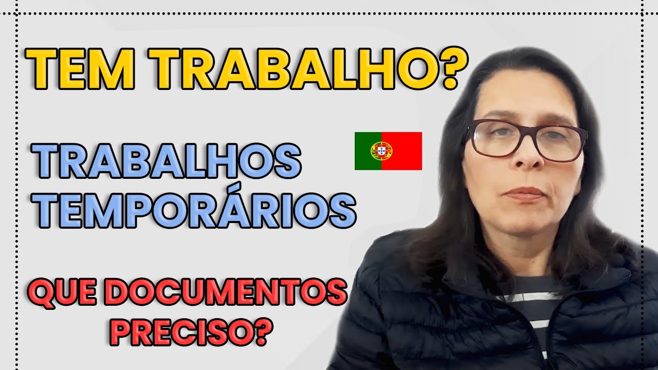 TUDO SOBRE TRABALHAR EM PORTUGAL (2022)