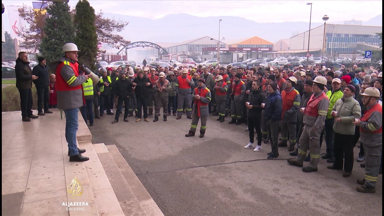 Protest u Zenici, radnici željezare nezadovoljni platama