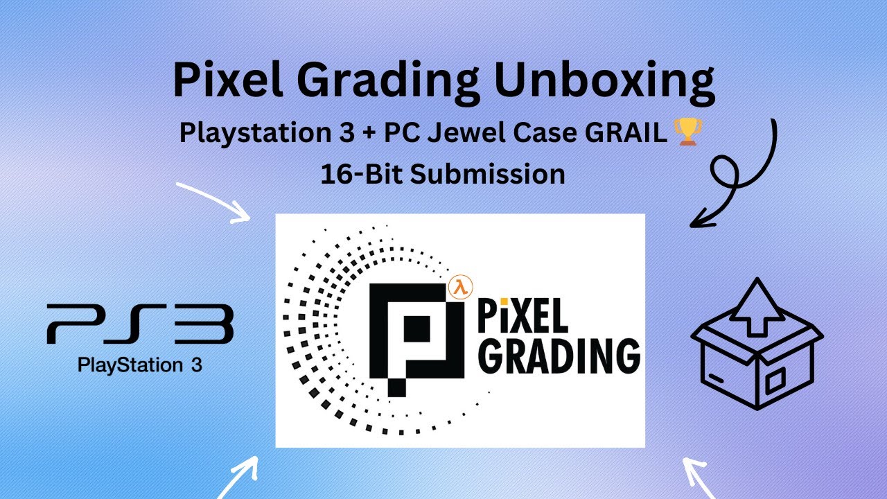 Pixel Grading Live Unboxing - Emotionen und Freude - Playstation 3 / Jewel Case