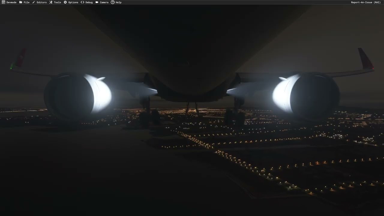 Sichuan Airlines FSLabs PW A321-271NX China ZGSZ Shenzhen Bao'an Intl. Airport (STUNNING APPROACH)