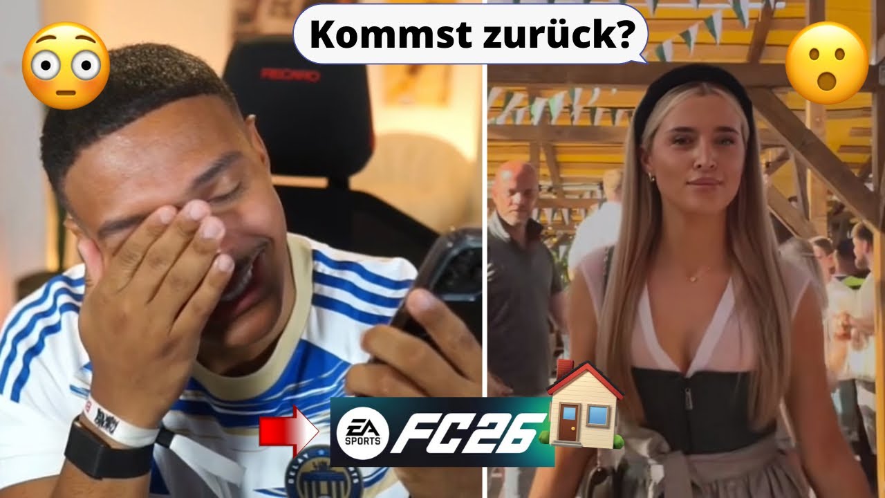 Meine Verlobte ruft mich im FIFA Haus an🫣👀☎️