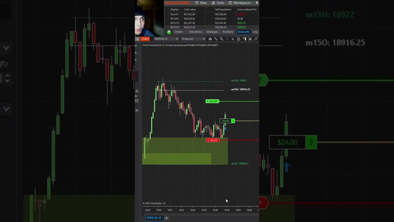 Live scalping #NQ #nasdaq #nqfutures #tradingplan