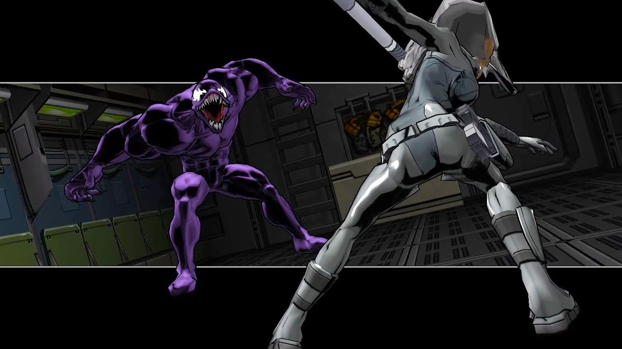 Ultimate Spider-Man (2005) - Venom vs Silver Sable