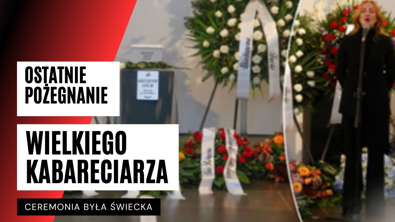 WZRUSZAJĄCY POGRZEB legendy kabaret&oacute;w Krzysztofa Jaślara. 