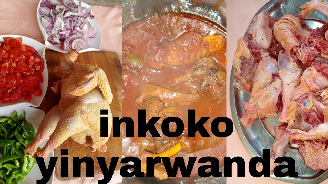 guteka||inkoko yinyarwanda irimo ibirungo bike ikaryoha cyane uyiriye akirya iminwa #isahayoguteka