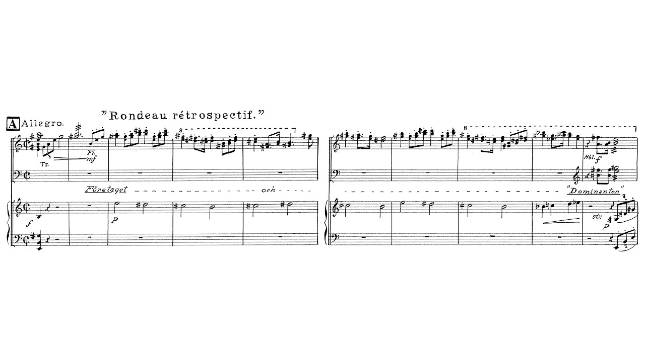 Kurt Atterberg - Rondeau Rétrospectif, Op. 26 [1925]