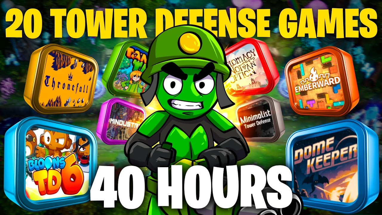 Я сыграл в 20 игр в жанре Tower Defense по 2 часа в каждую, чтобы найти лучшие из них.