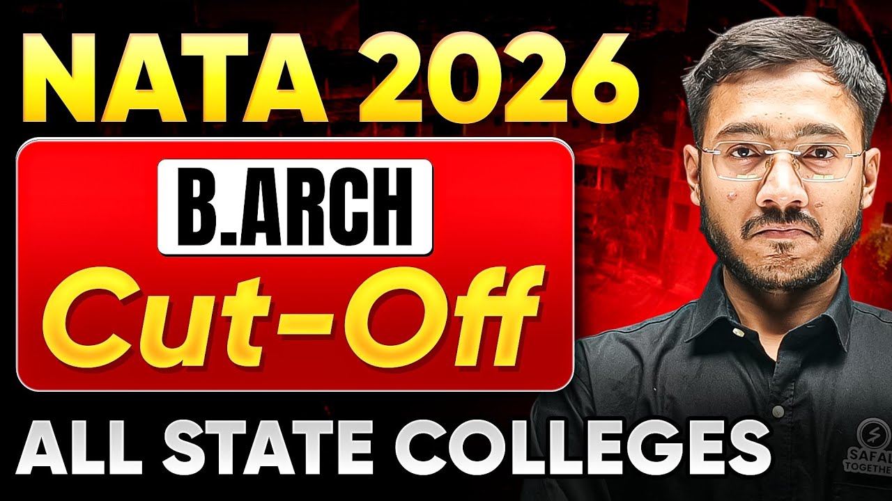 NATA Cut-off 2026 | All India B.Arch College Cut-off 2026 | Good Colleges for Low Scores