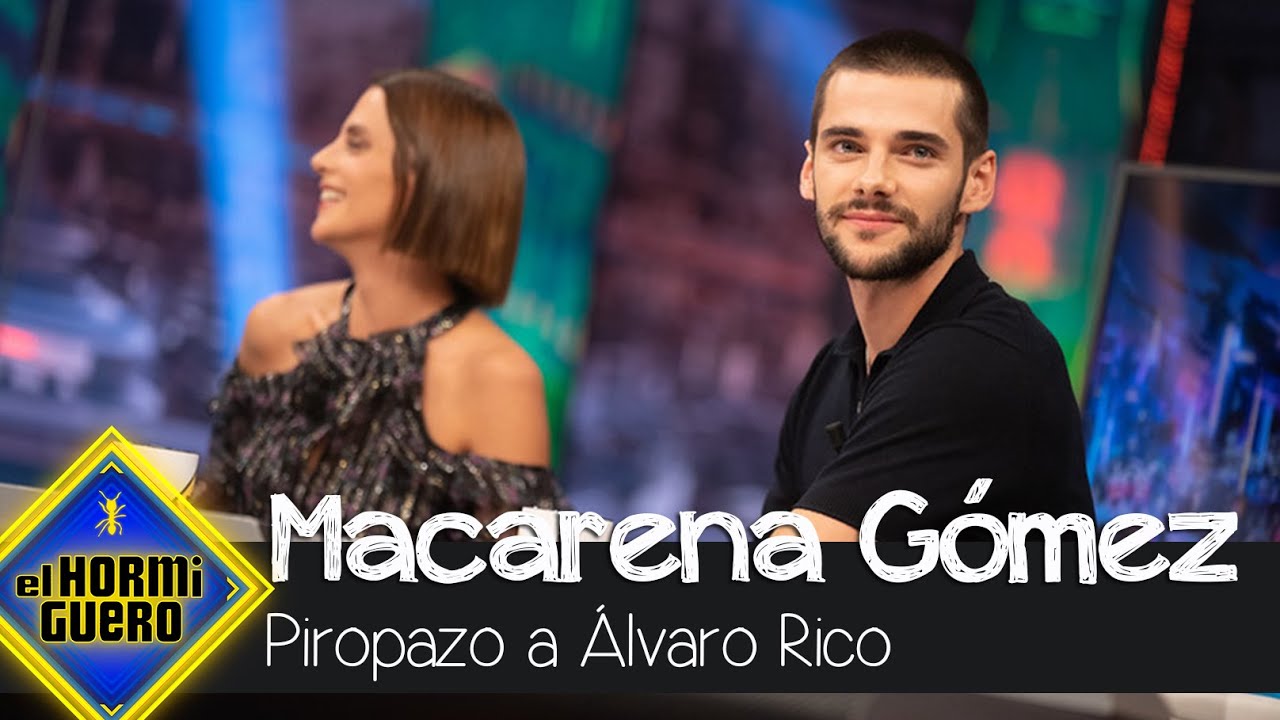 El piropazo de Macarena Gómez a Álvaro Rico: 
