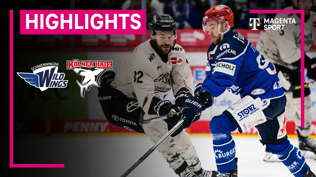 Schwenninger Wild Wings - Kölner Haie | PENNY DEL | MAGENTA SPORT