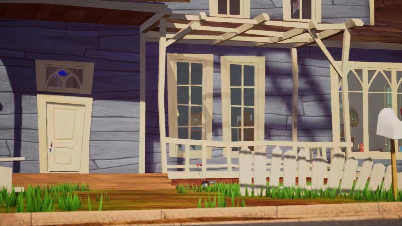 Stealing everything from Mr. Peterson House In Hello Neighbor Act 1 Part 1