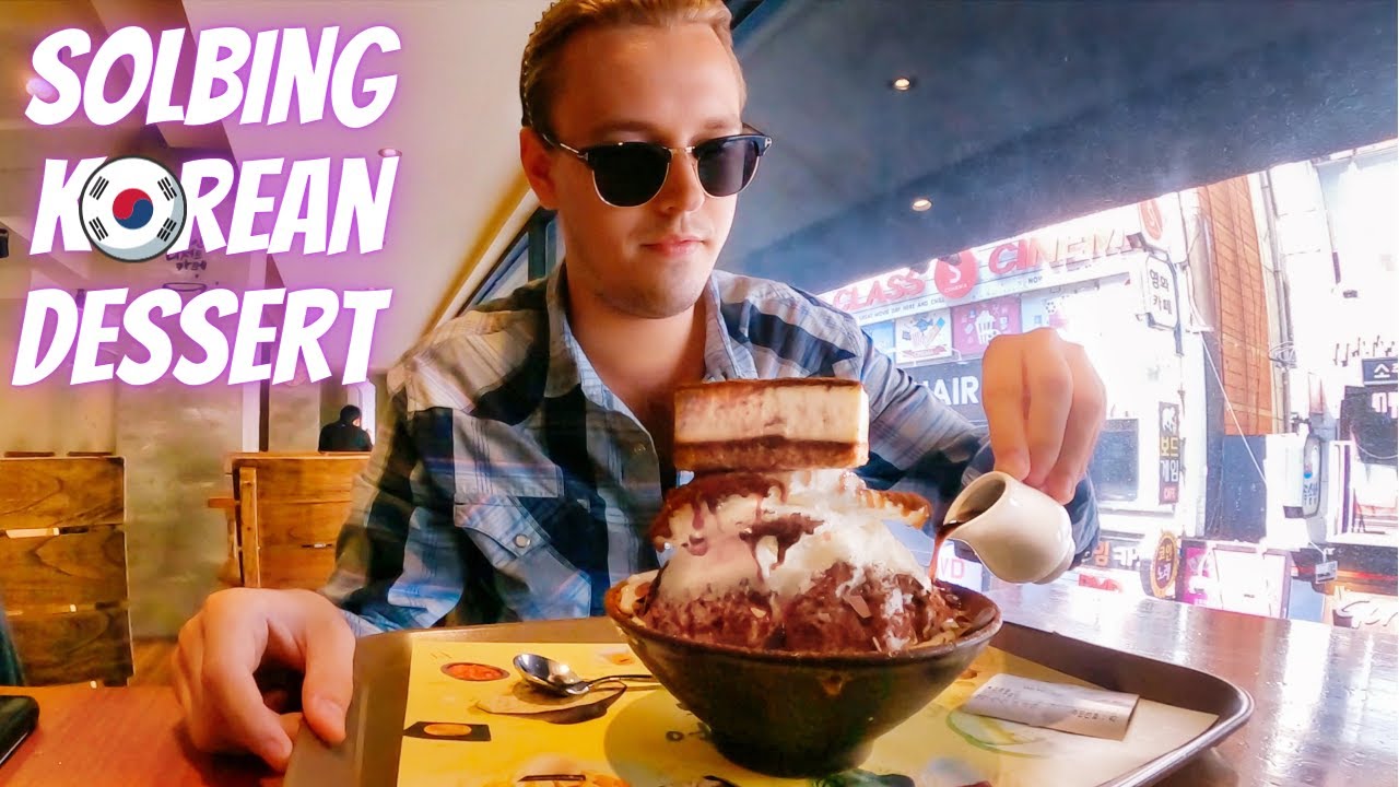 The most delicious sweets in Korea ! Solbing Dessert Tour 4K | Seoul