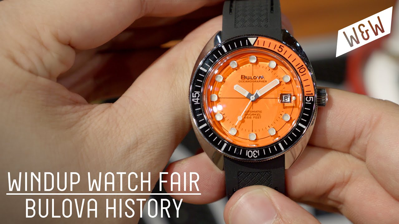Погружение в архивы с Bulova | Интервью на выставке Windup Watch Fair | Worn & Wound