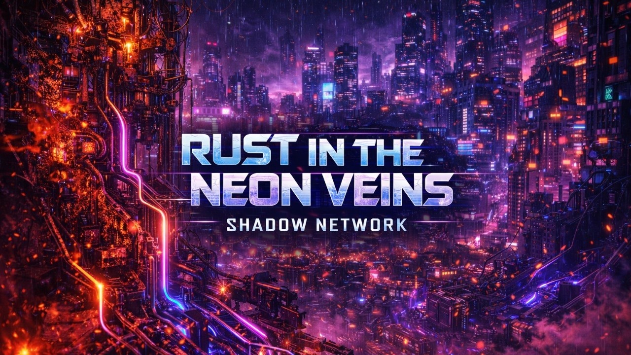 Rust in the Neon Veins — Dark Phonk Drift Cyberpunk Night Drive 🩸🌃 Sigma Music