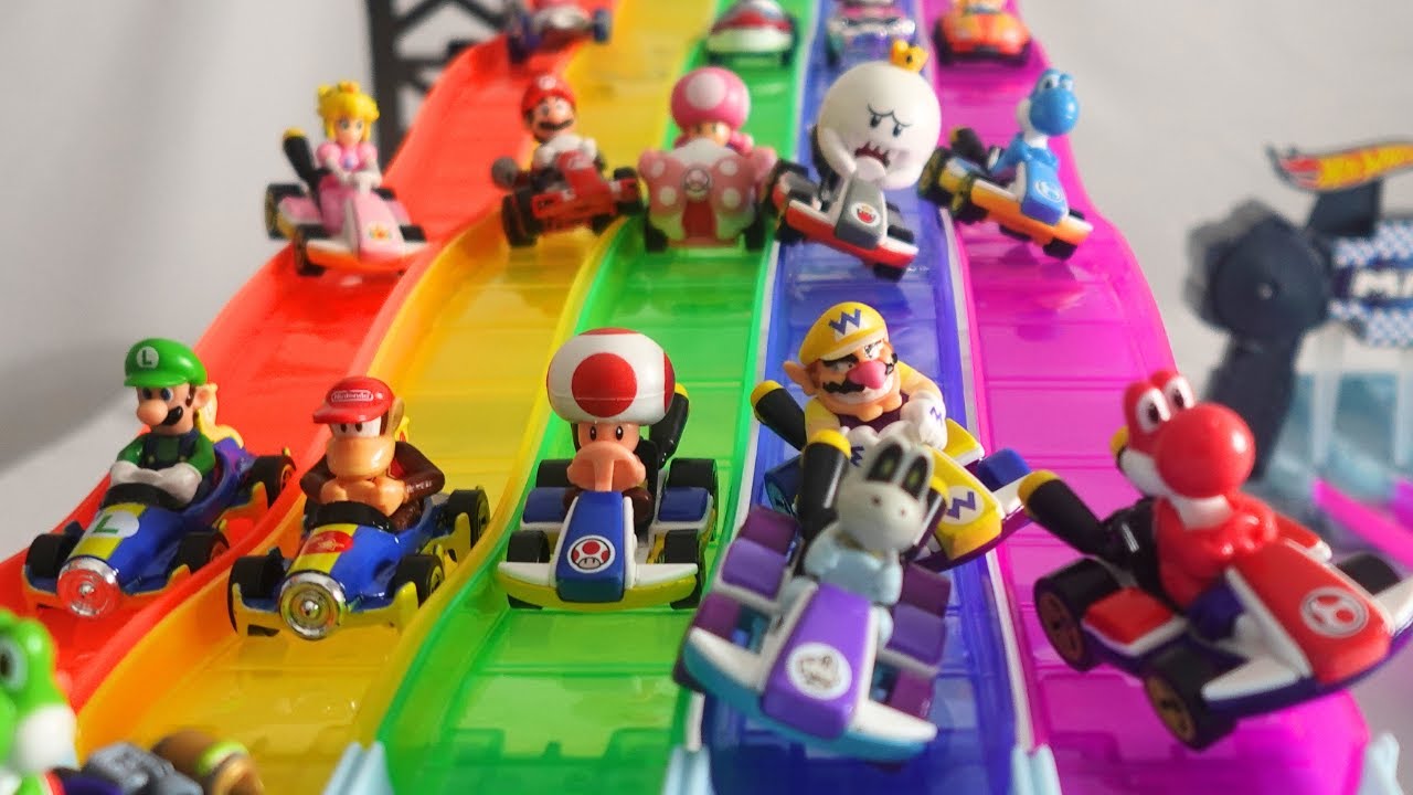 Чемпионат по радужной дороге Mario Kart Hot Wheels