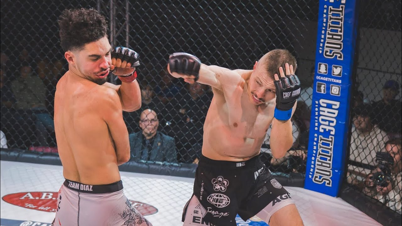 Зак Конверс против Дэвида Диаса | Cage Titans FC 74