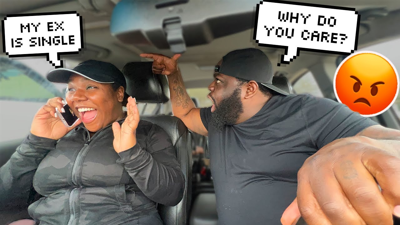 Acting Excited That My Ex Is Single *PRANK ON HUSBAND*