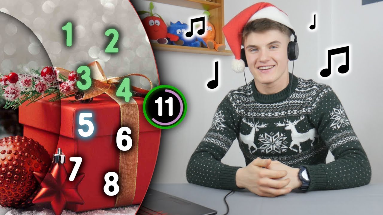 ŚWIĄTECZNIE PIOSENKI - JAKA TO MELODIA 🎵 CHALLENGE